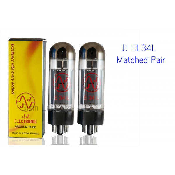 JJ EL34 Matched Pair